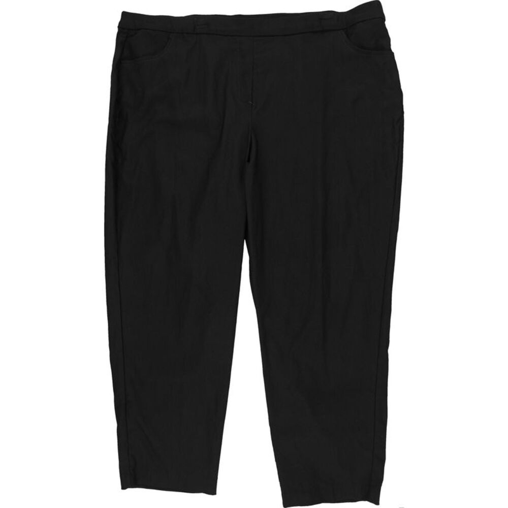 Alfred Dunner Womens Plus Size Allure Straight Leg Casual Pants, NWT